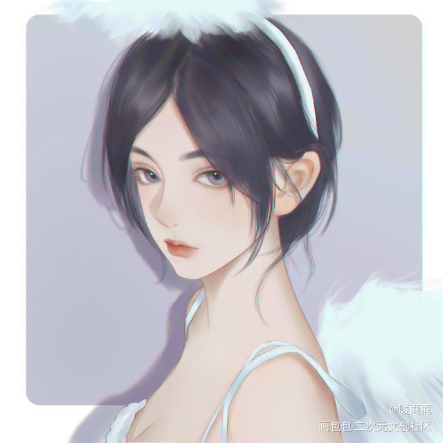 团练跟练_半厚涂头像绘画绘画作品
