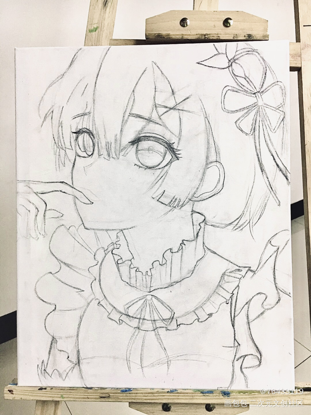 _伪装学渣Re：从零开始的异世界生活画渣绘画作品