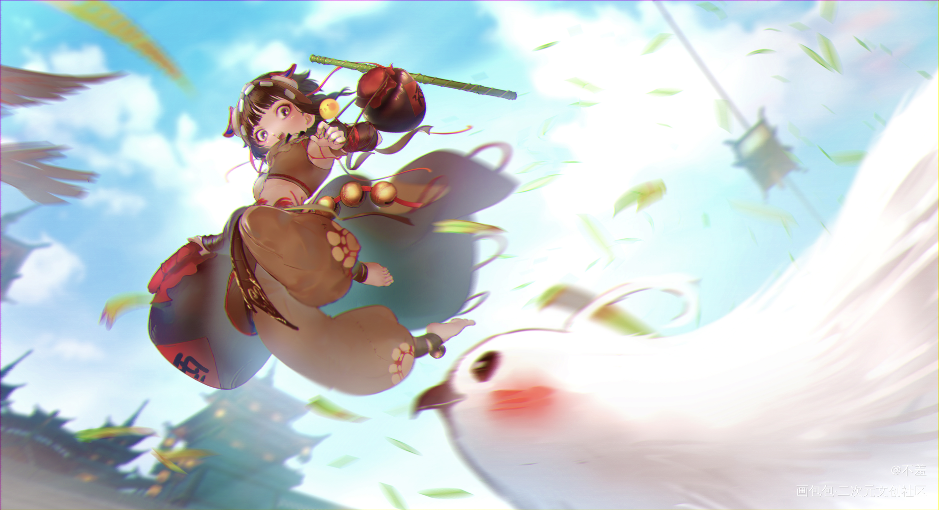 丐萝_丐萝剑网三绘画绘画作品