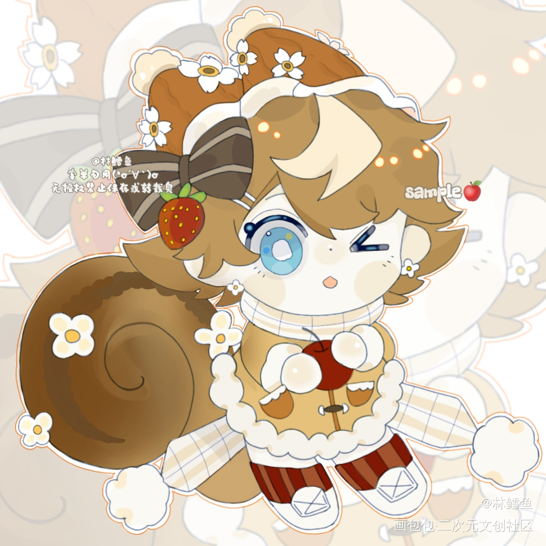 QQ人_白菜约稿约稿绘画绘画作品