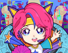 蔡文姬：跟上节拍！律动起来！_绘画作品