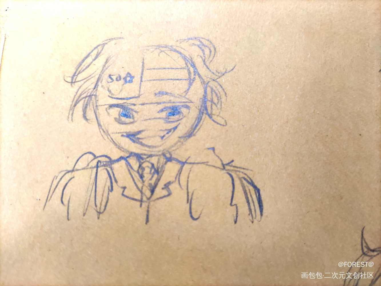 美丽卡_铅笔美丽卡国拟绘画作品