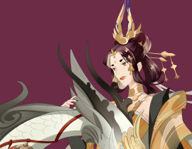 忘川风华录武则天同人_绘画作品
