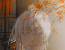 白毛yyds！_绘画作品