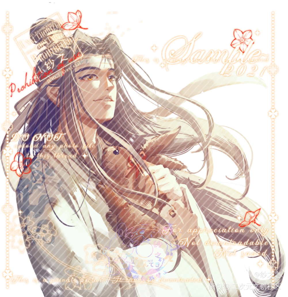 魔道-忘羡-（81）_魔道祖师忘羡蓝忘机魏无羡头像同人绘画作品