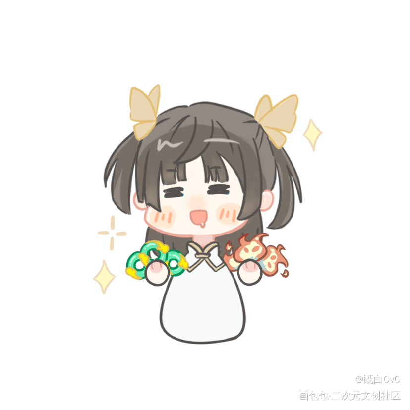 一些屑少主_食物语板绘涂表情包板绘绘画作品