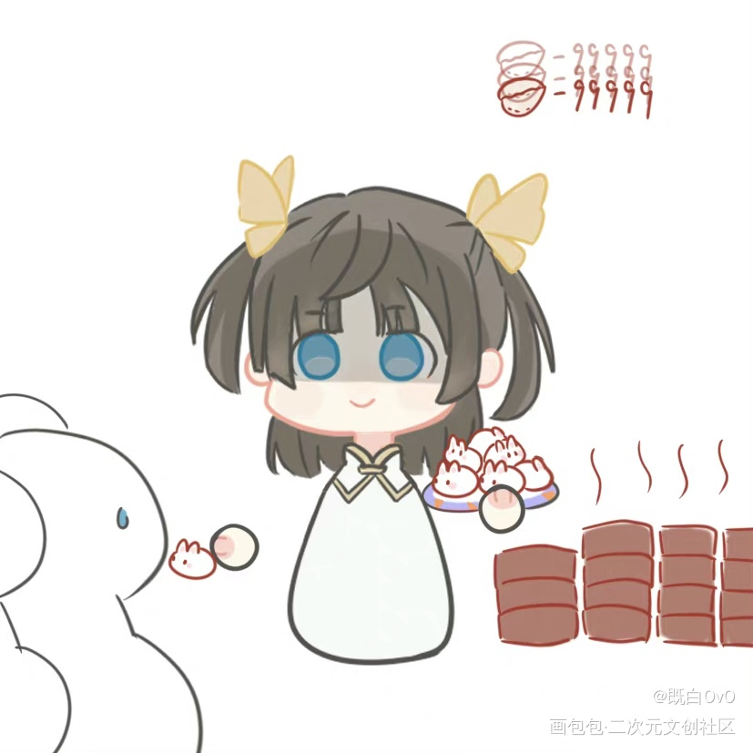 一些屑少主_食物语板绘涂表情包板绘绘画作品
