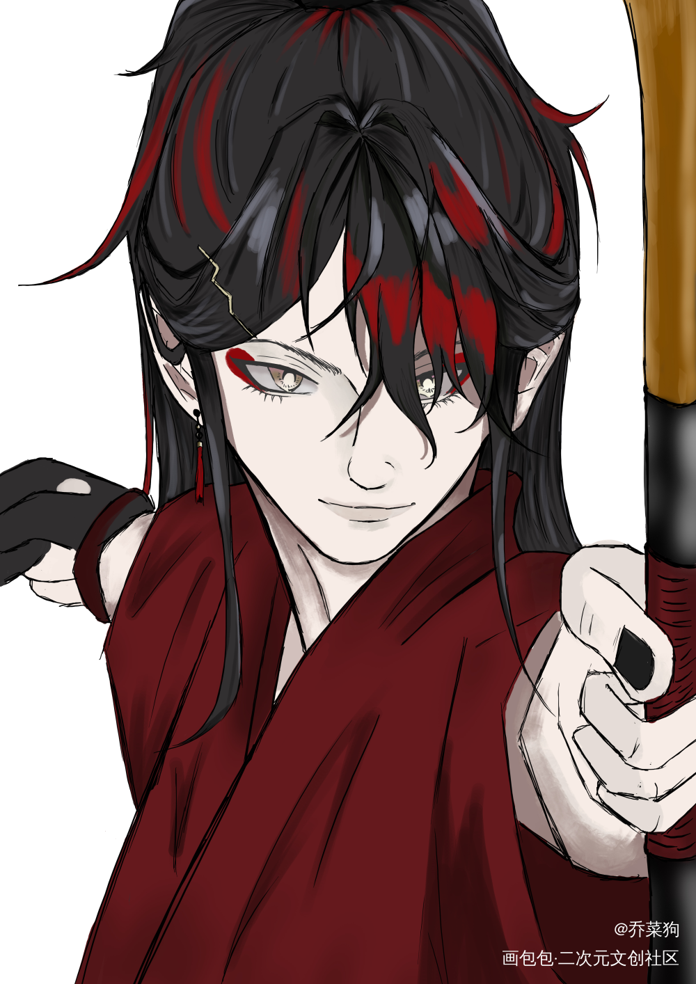 菜狗路过_摸鱼页voxakuma绘画作品