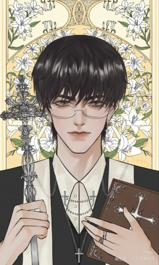 李简神父*恶魔-李玉.神父_你却爱着一个傻逼188男团李简绘画作品
