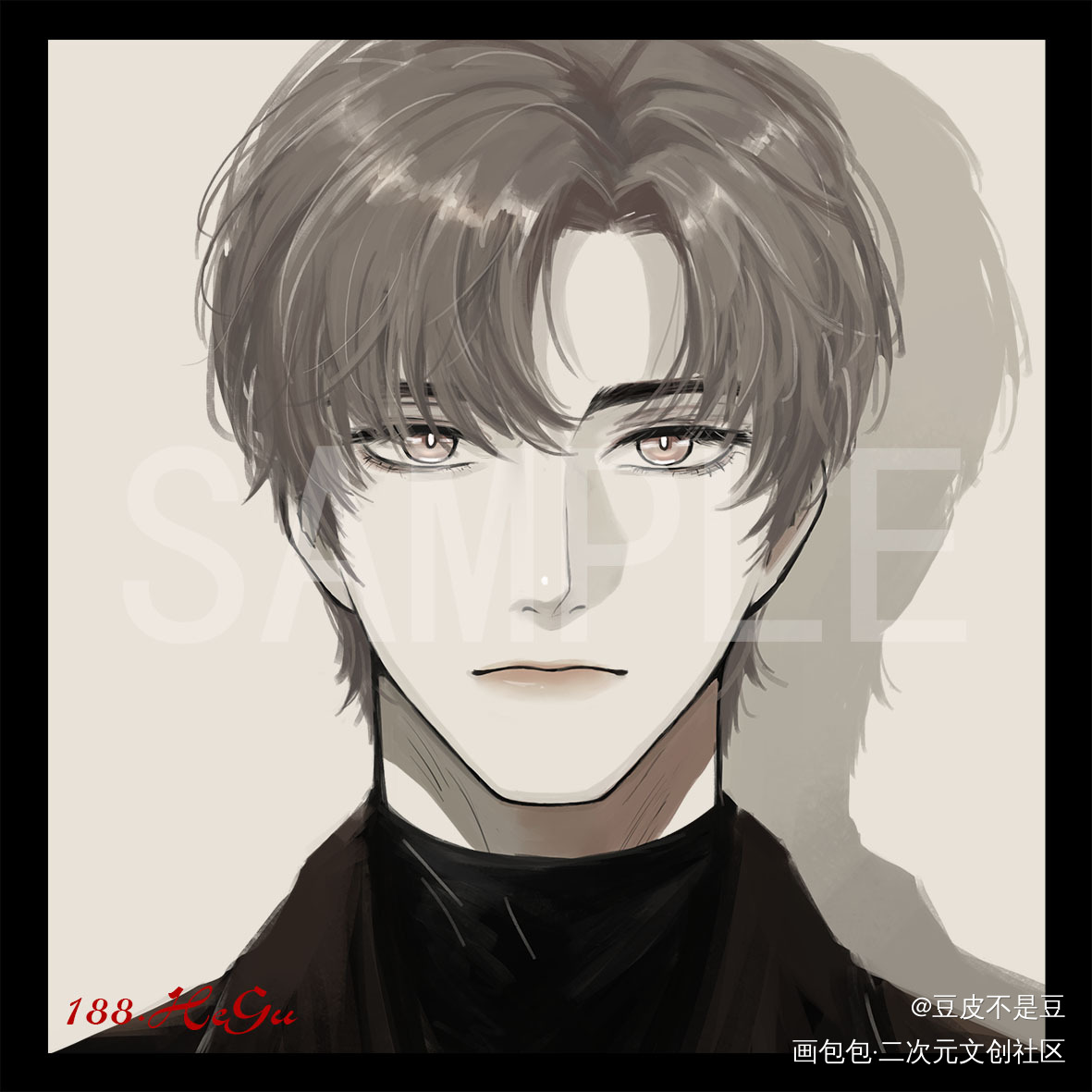 咕咕咕_一醉经年188男团寒故何故水千丞绘画作品