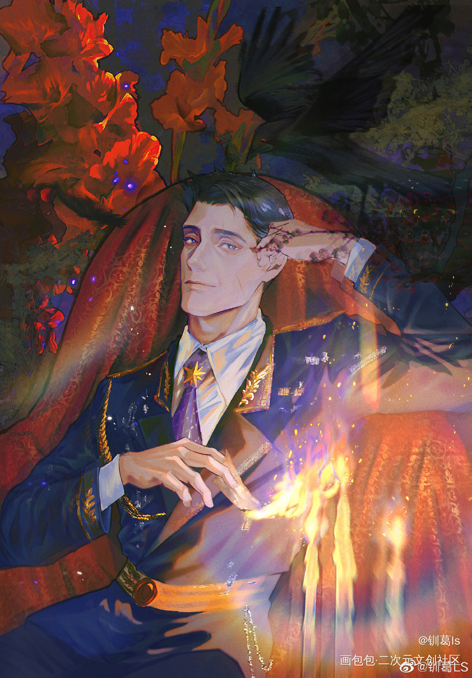 性感老男人_小白杨188男团俞白俞风城绘画作品
