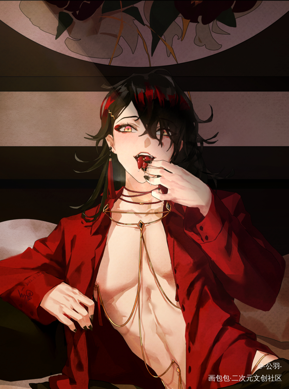 。。。_luxiemvoxakuma绘画作品