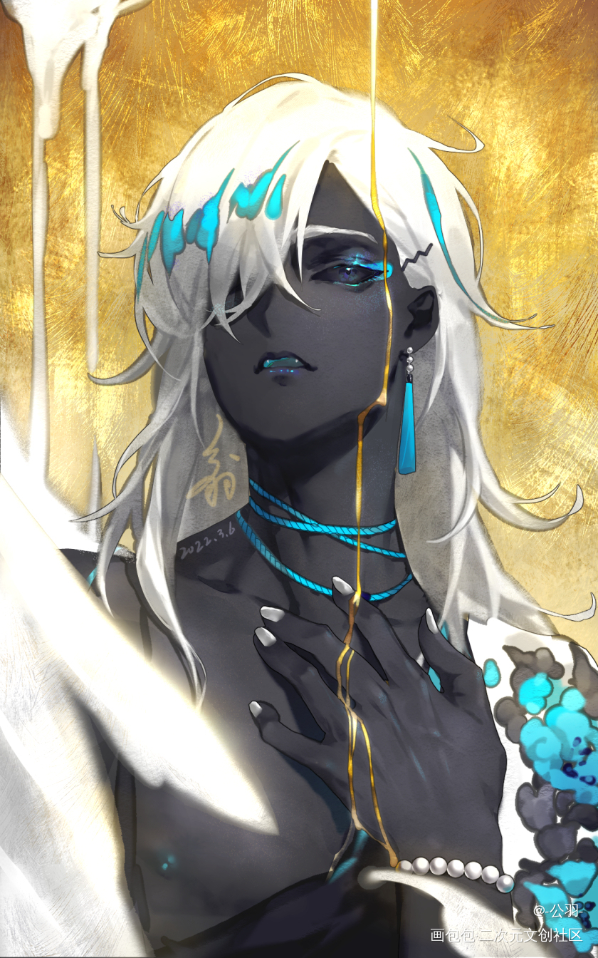 流奶与蜜之地_luxiemvoxakuma绘画作品