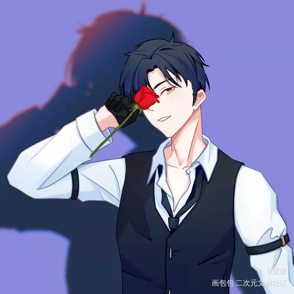 简哥头像_188男团头像原创绘画作品