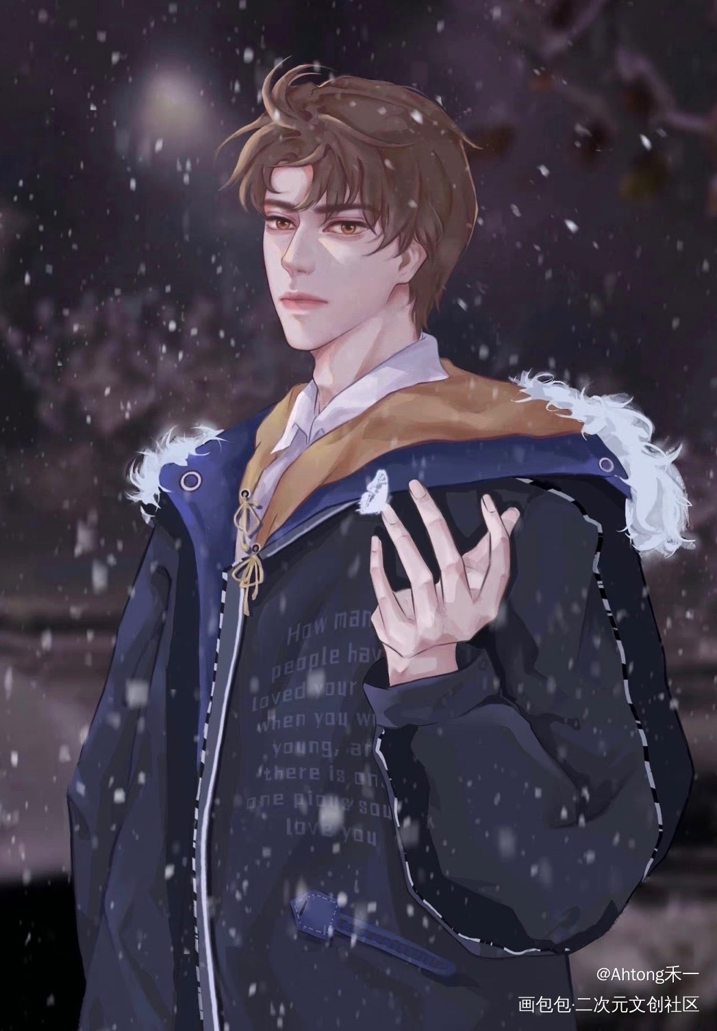 188周翔_职业替身188男团晏周周翔绘画作品