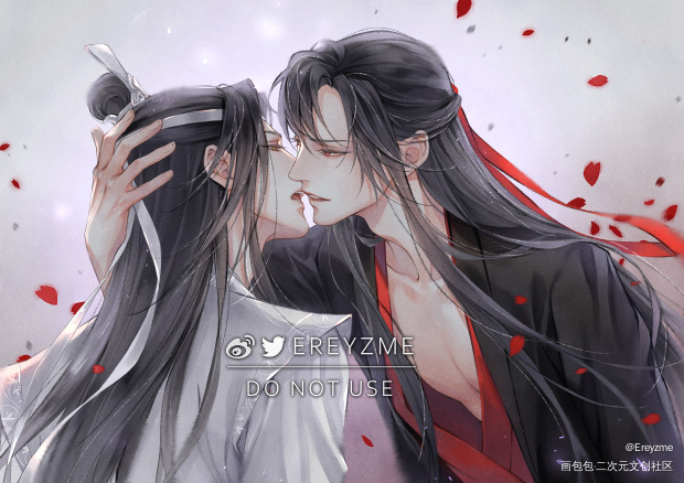 忘羨_魔道祖师520CP守护节忘羨绘画作品