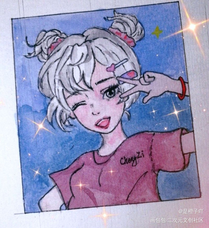 小乔_王者荣耀绘画作品