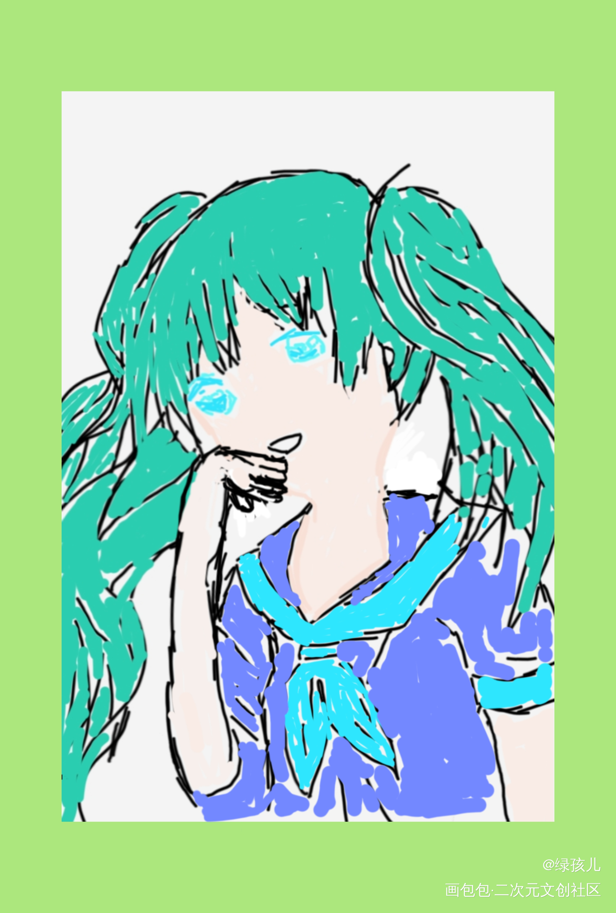 _板绘涂绘画作品