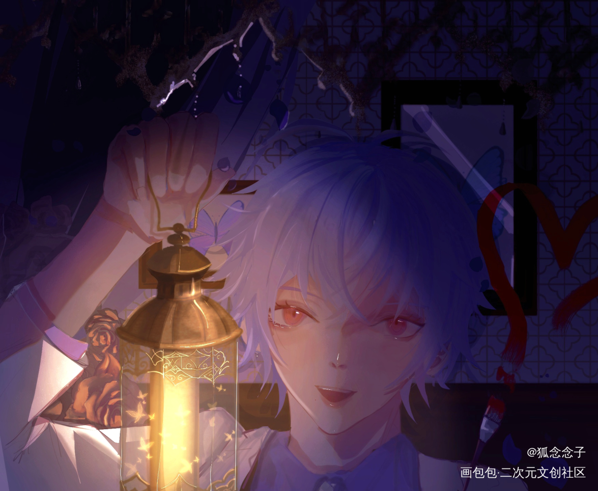 一点闵蘅宝_板绘涂平涂闵蘅筑梦公馆绘画绘画作品
