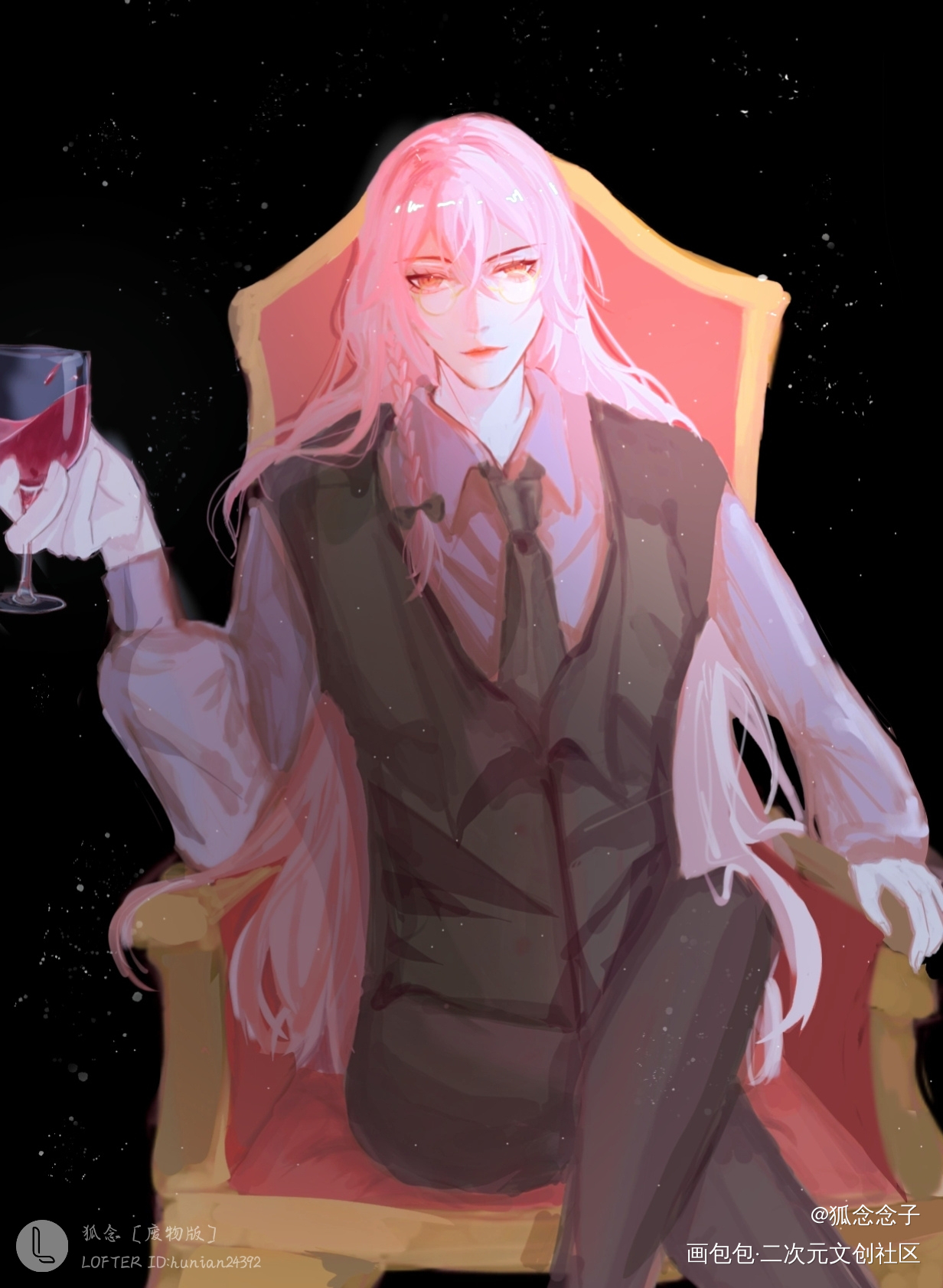 ?_板绘涂厚涂日系晨风筑梦公馆绘画绘画作品