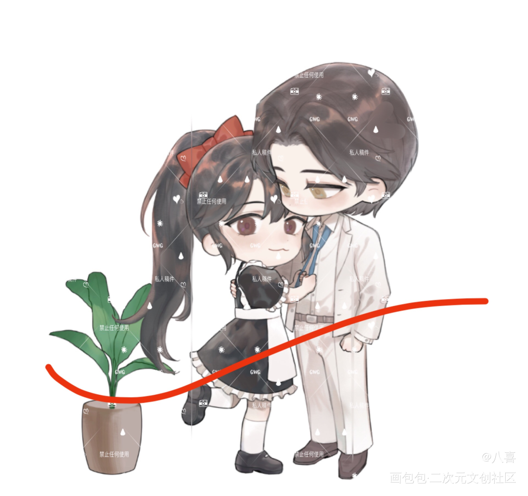 忘羡现pa【打领带】_魔道祖师忘羡手绘Q版墨香铜臭绘画作品