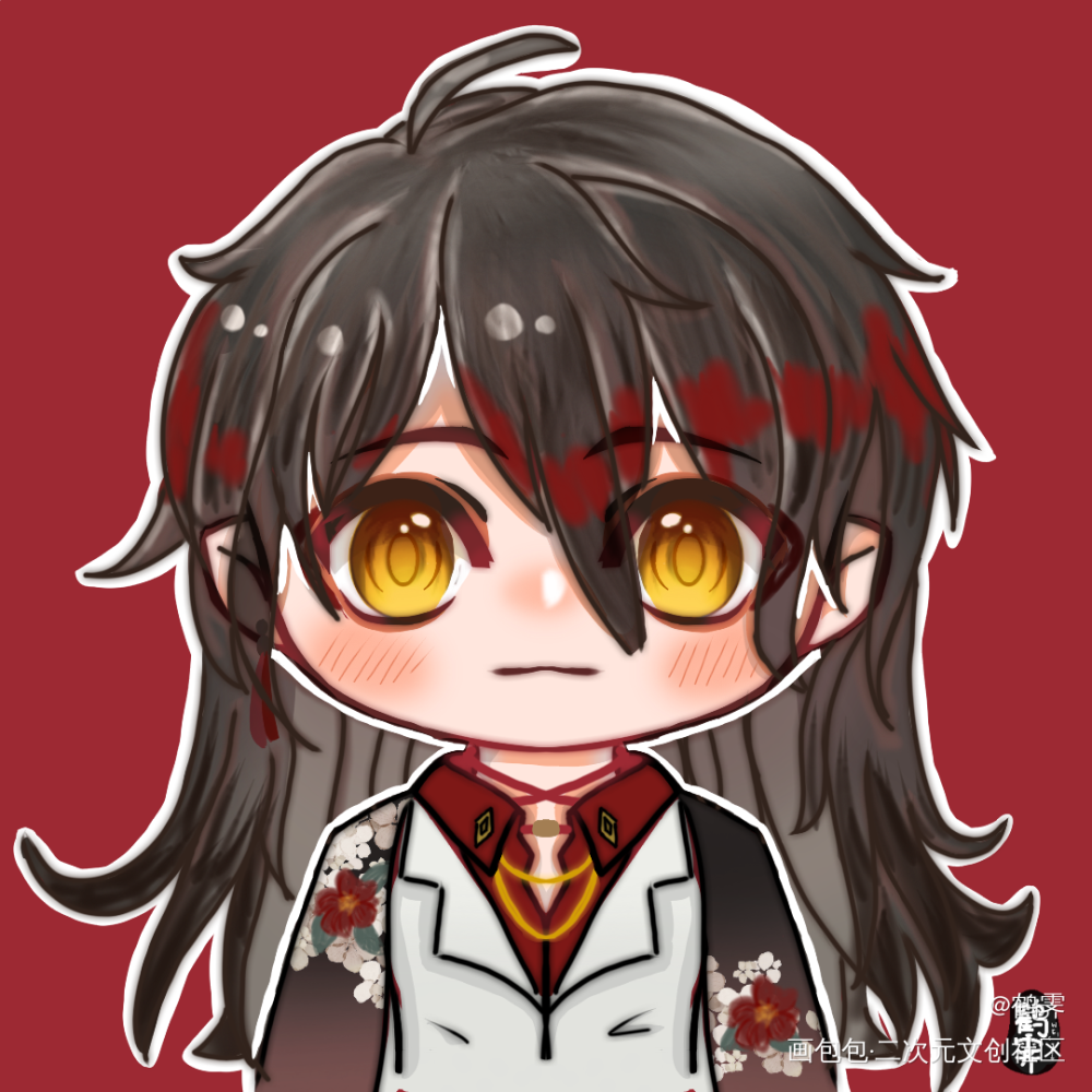 vox_彩虹社Q版voxakumavox指绘绘画作品