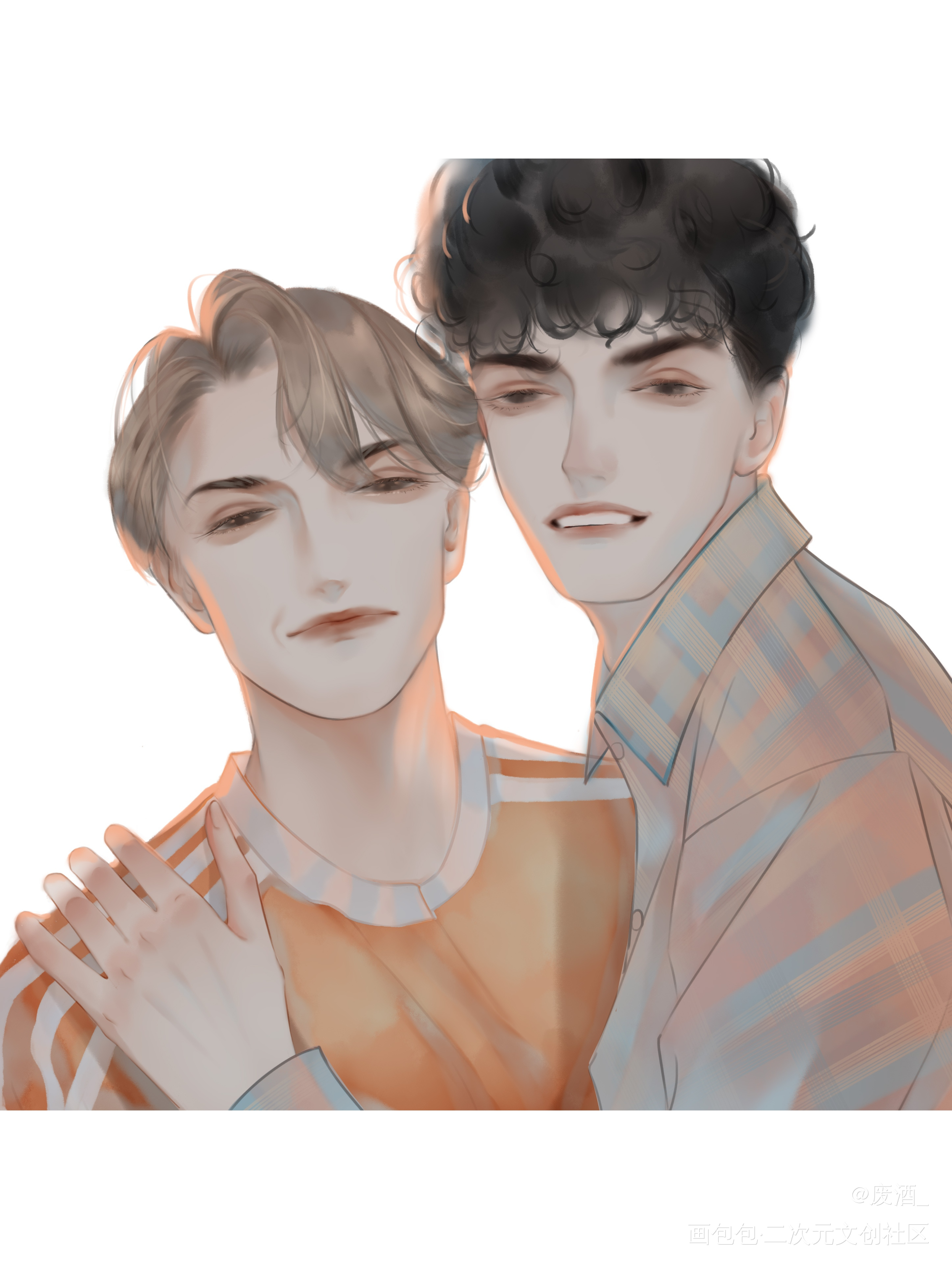 hs_同人heartstopper心跳漏一拍绘画绘画作品