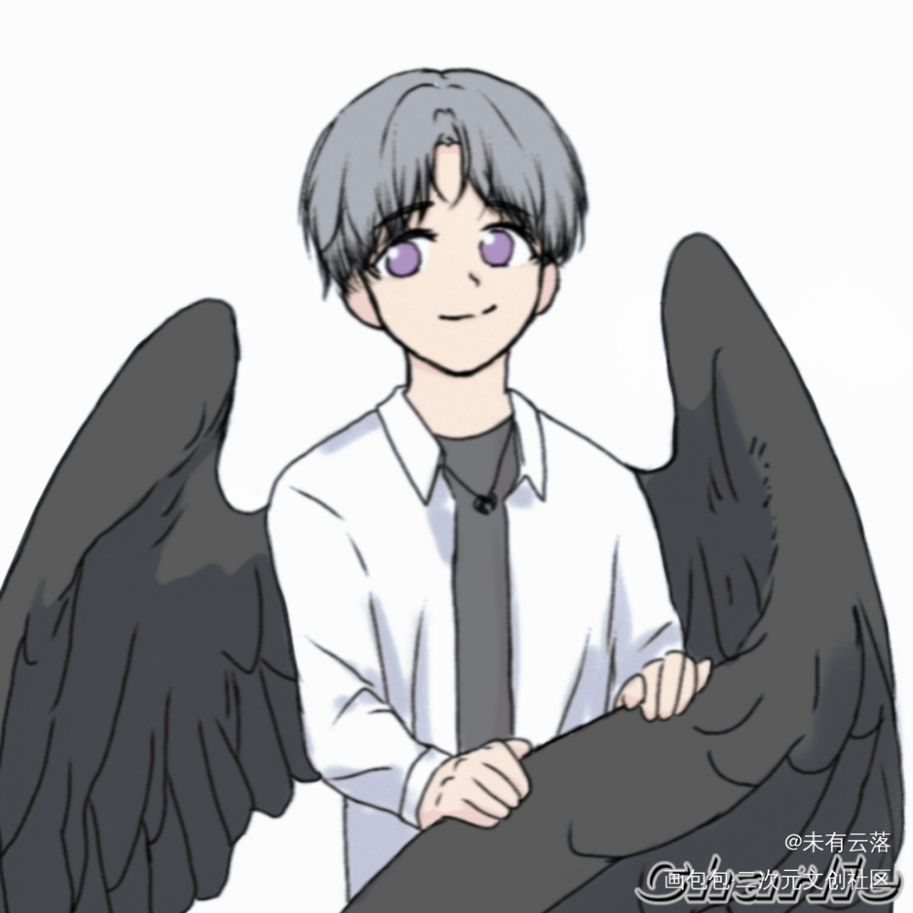 小天使未婚夫_光与夜之恋查理苏绘画作品