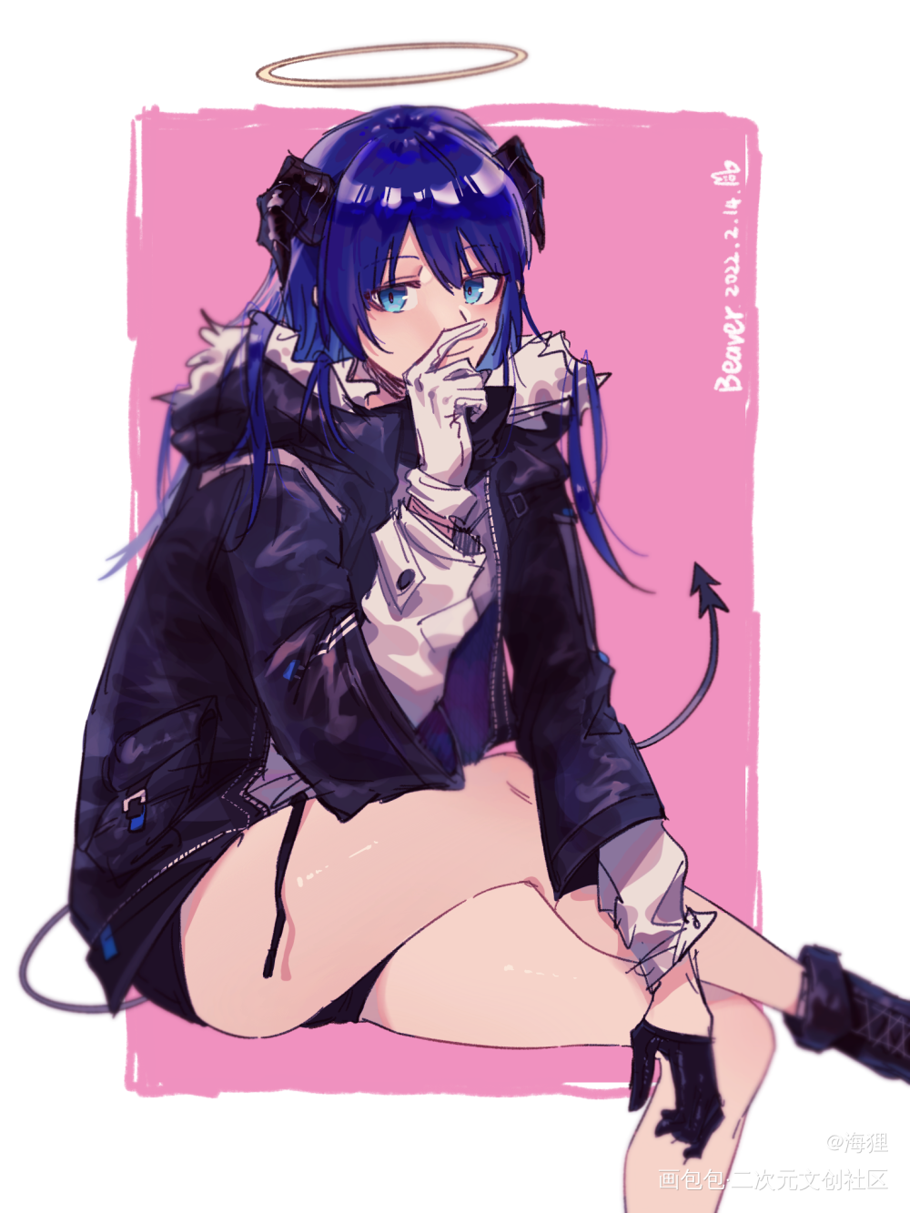 小莫_明日方舟绘画作品