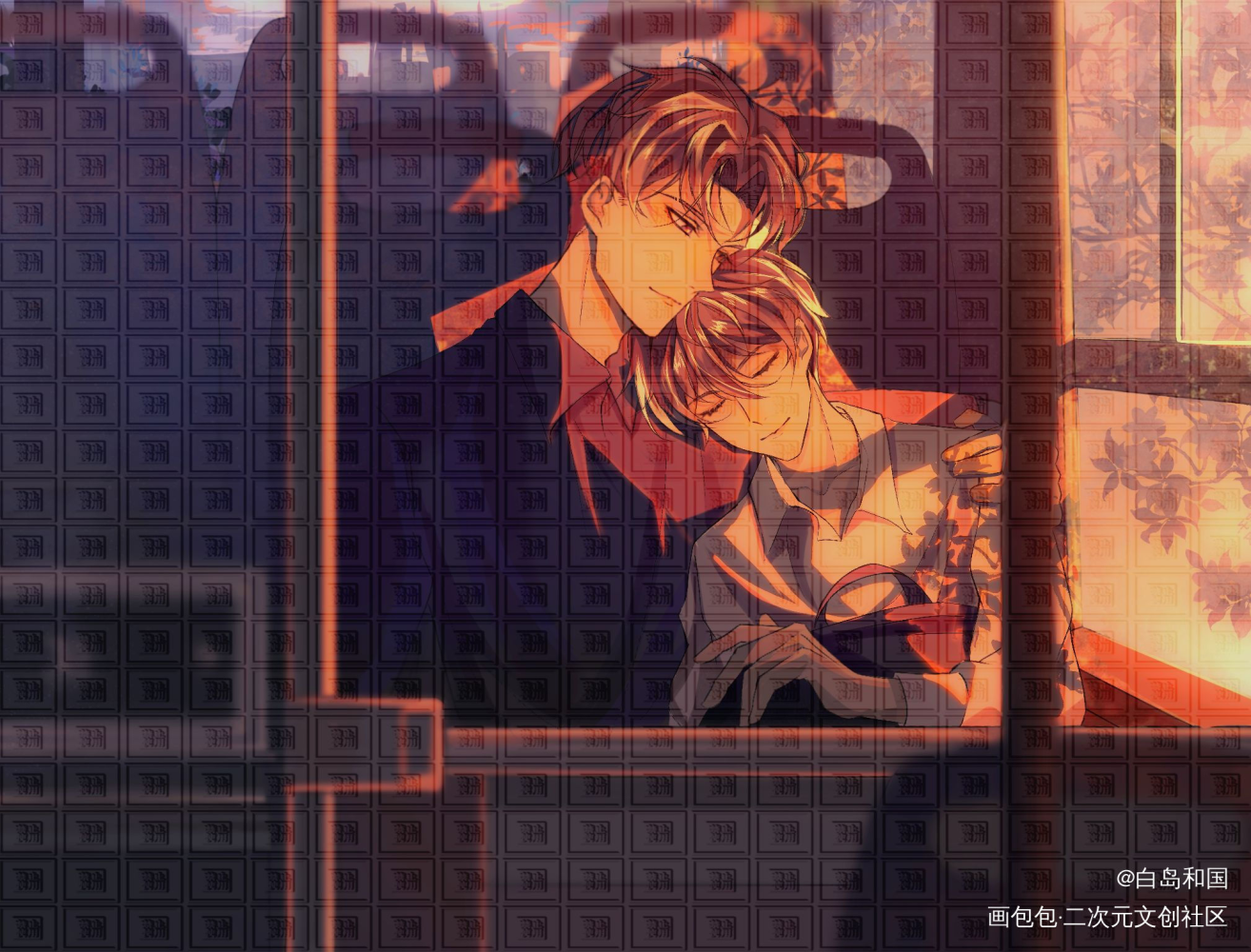 学乖稿子在520这天解禁啦!_同人学乖约稿板绘绘画绘画作品