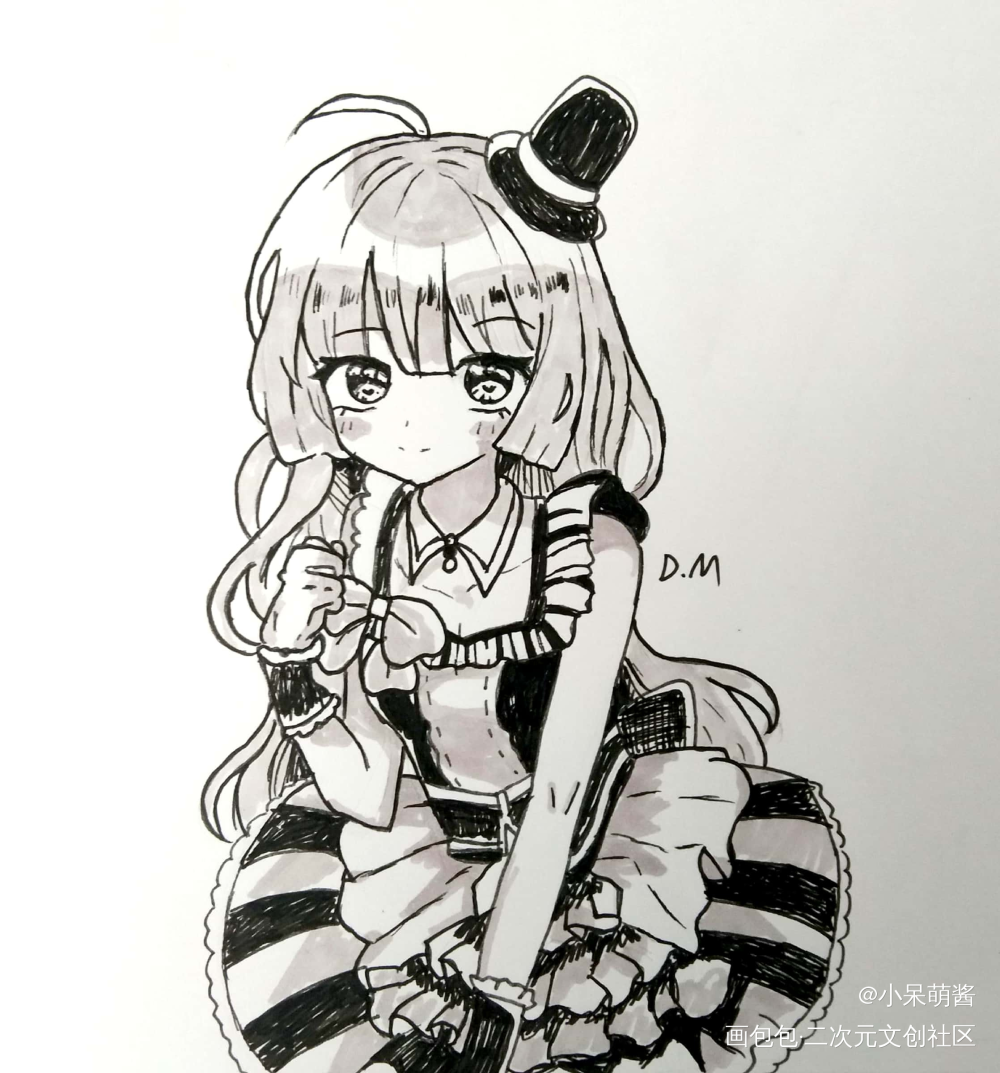 『日常绘画』发发最近画的_马克笔手绘同人美妙天堂画画摸鱼壁纸绘画绘画作品