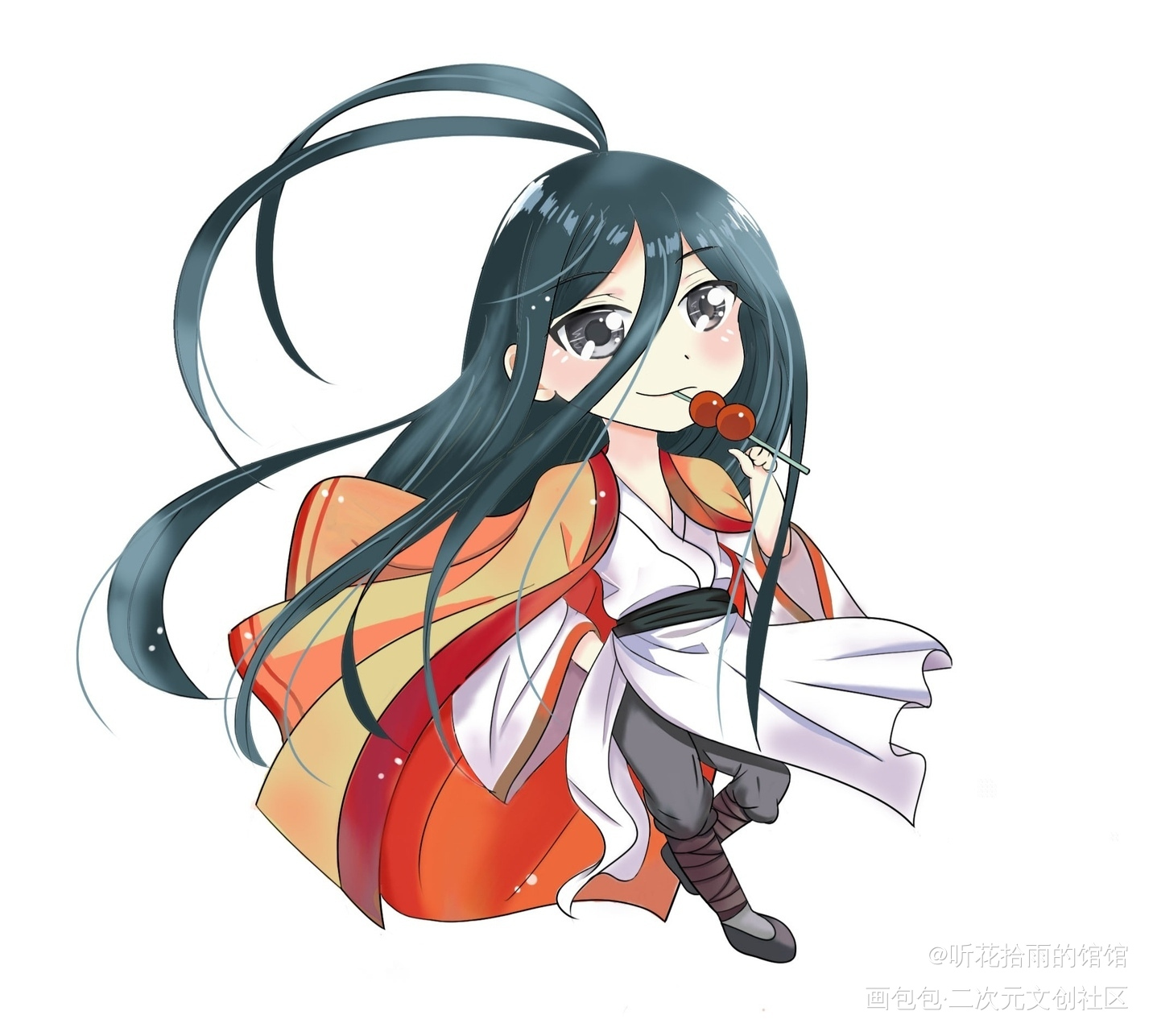 东方月初_狐妖小红娘绘画作品