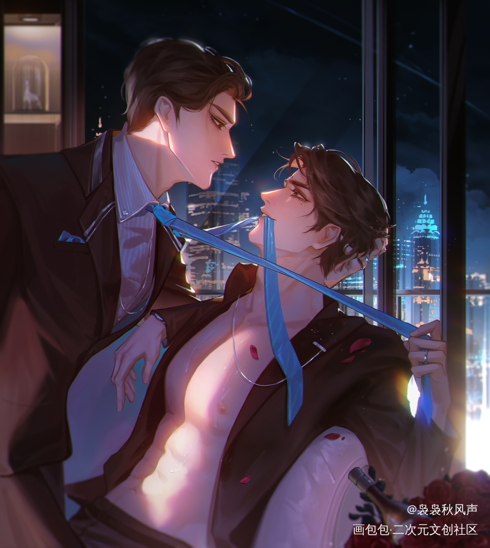 “你好像一件礼物，_谁把谁当真188男团妹叔黎朔赵锦辛绘画作品