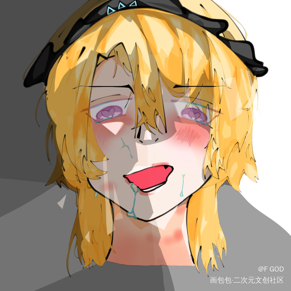 不小心……_luxiemLucakaneshiro绘画作品
