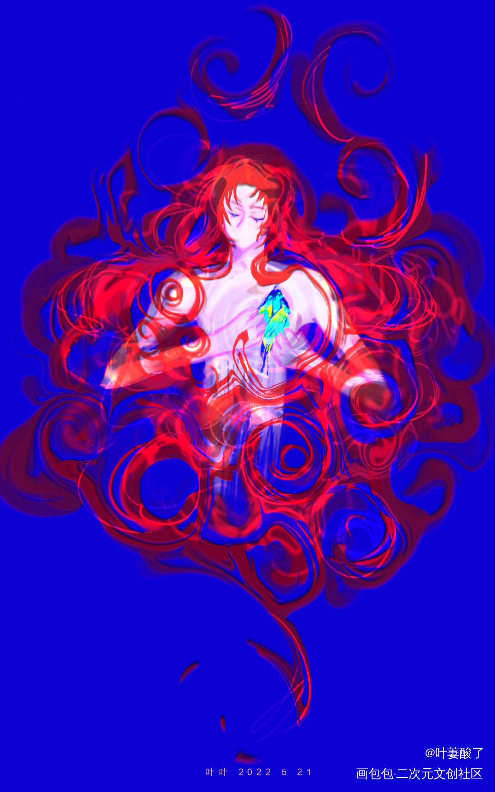 Redeem me._摸鱼页手绘厚涂平涂我要上首推人设oc绘画作品