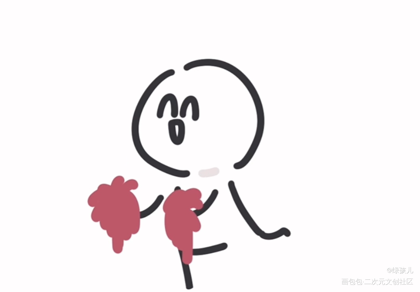 _摸鱼页绘画作品
