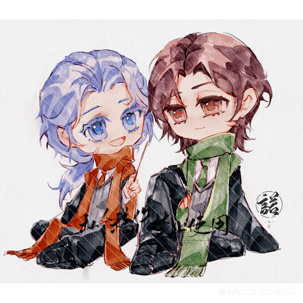 洛温hp_附加遗产188男团洛温洛羿温小辉同人绘画作品