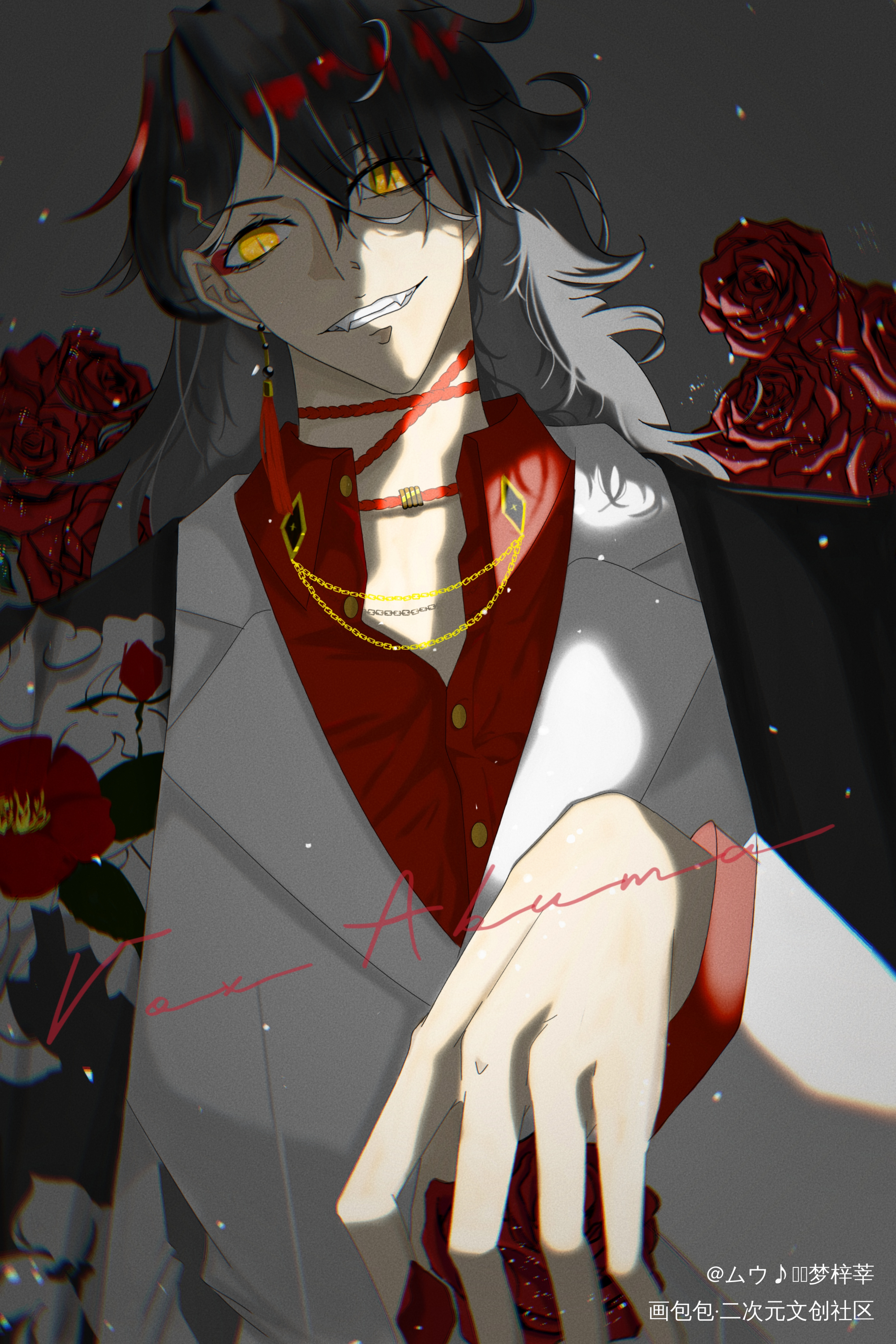 daddy(♡˙︶˙♡)_voxakuma绘画绘画作品