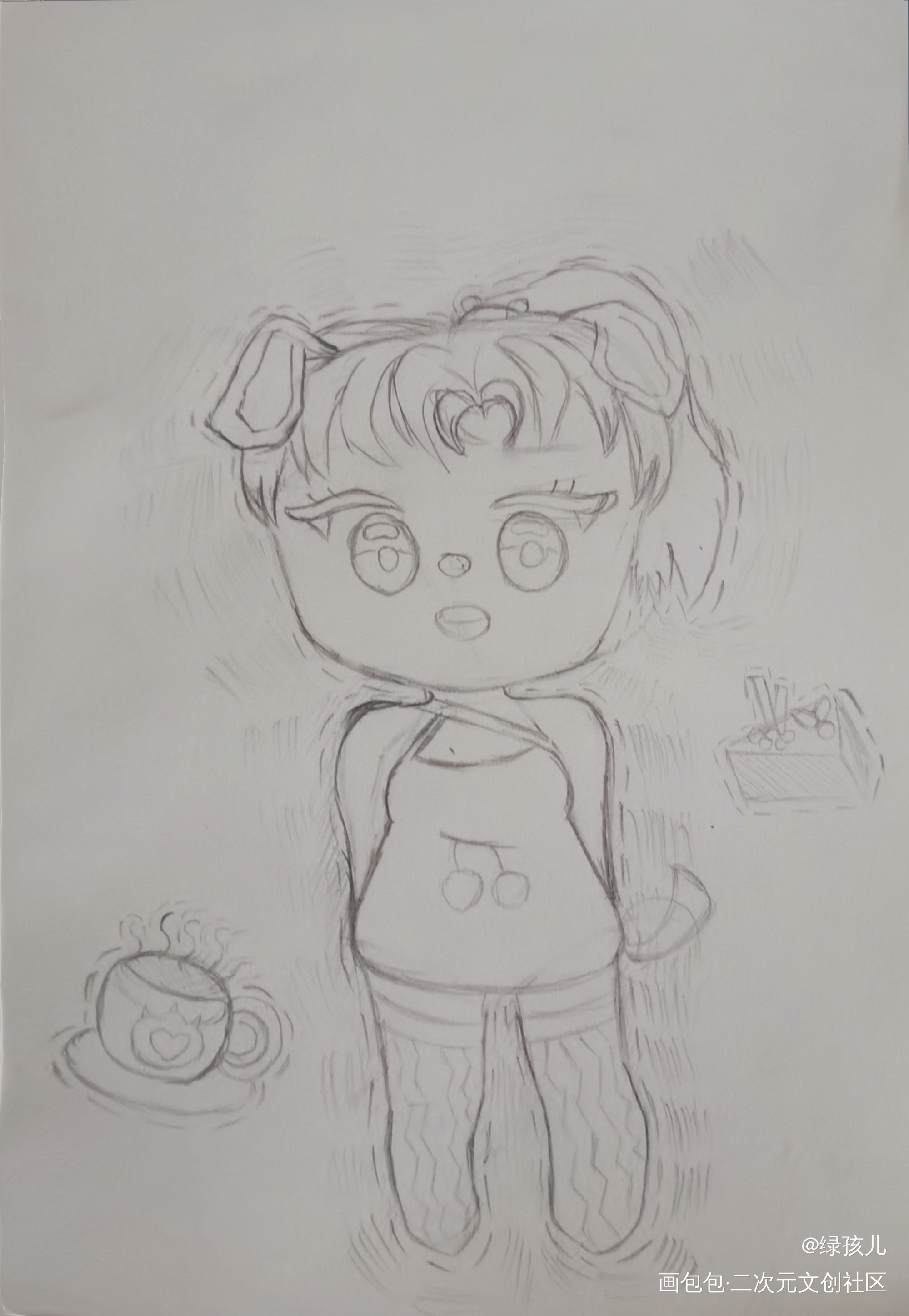 _铅笔绘画作品