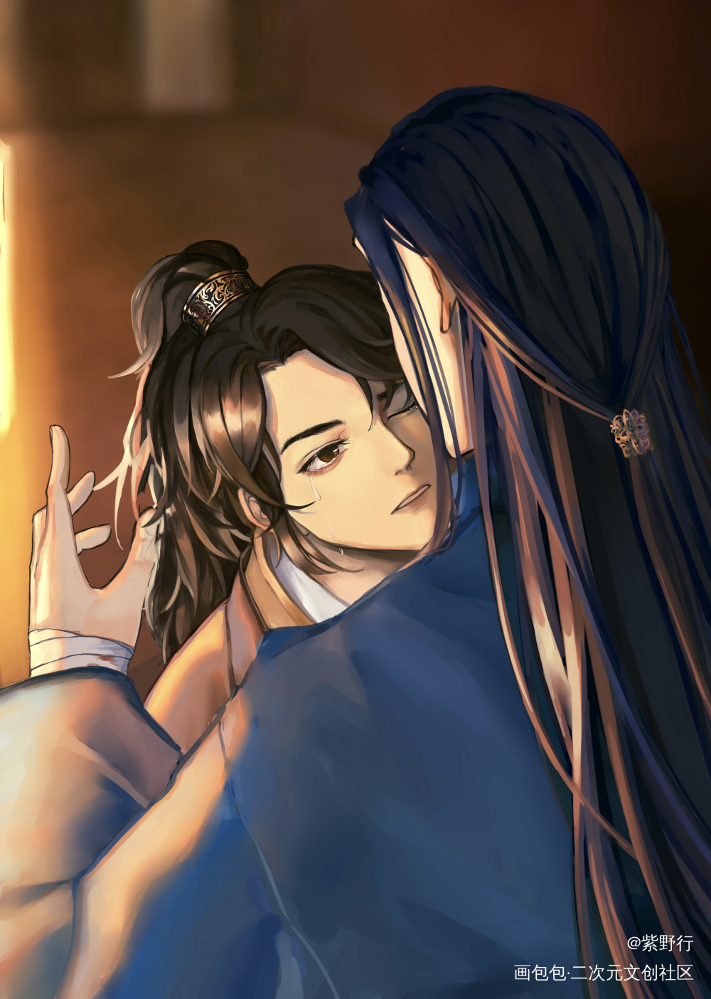 你的花言巧语呢_杀破狼长顾绘画作品