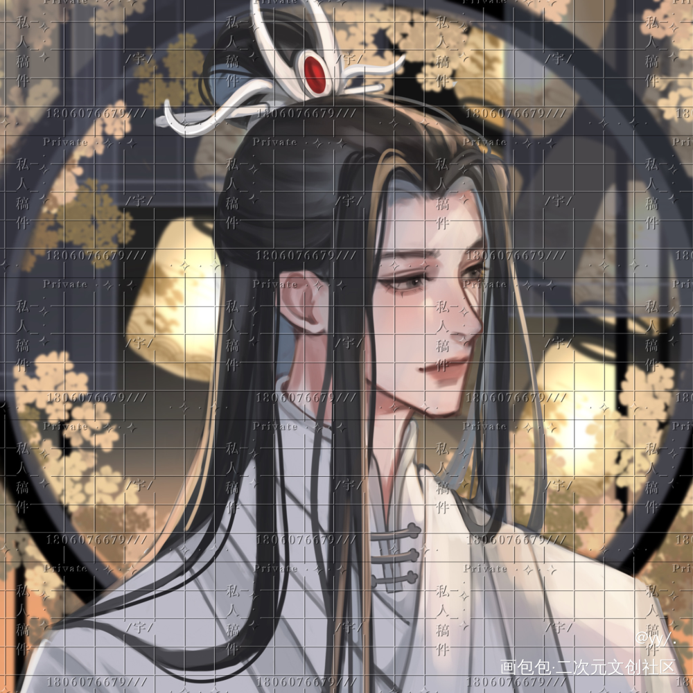 古风妹叔_188男团妹叔黎朔赵锦辛绘画作品