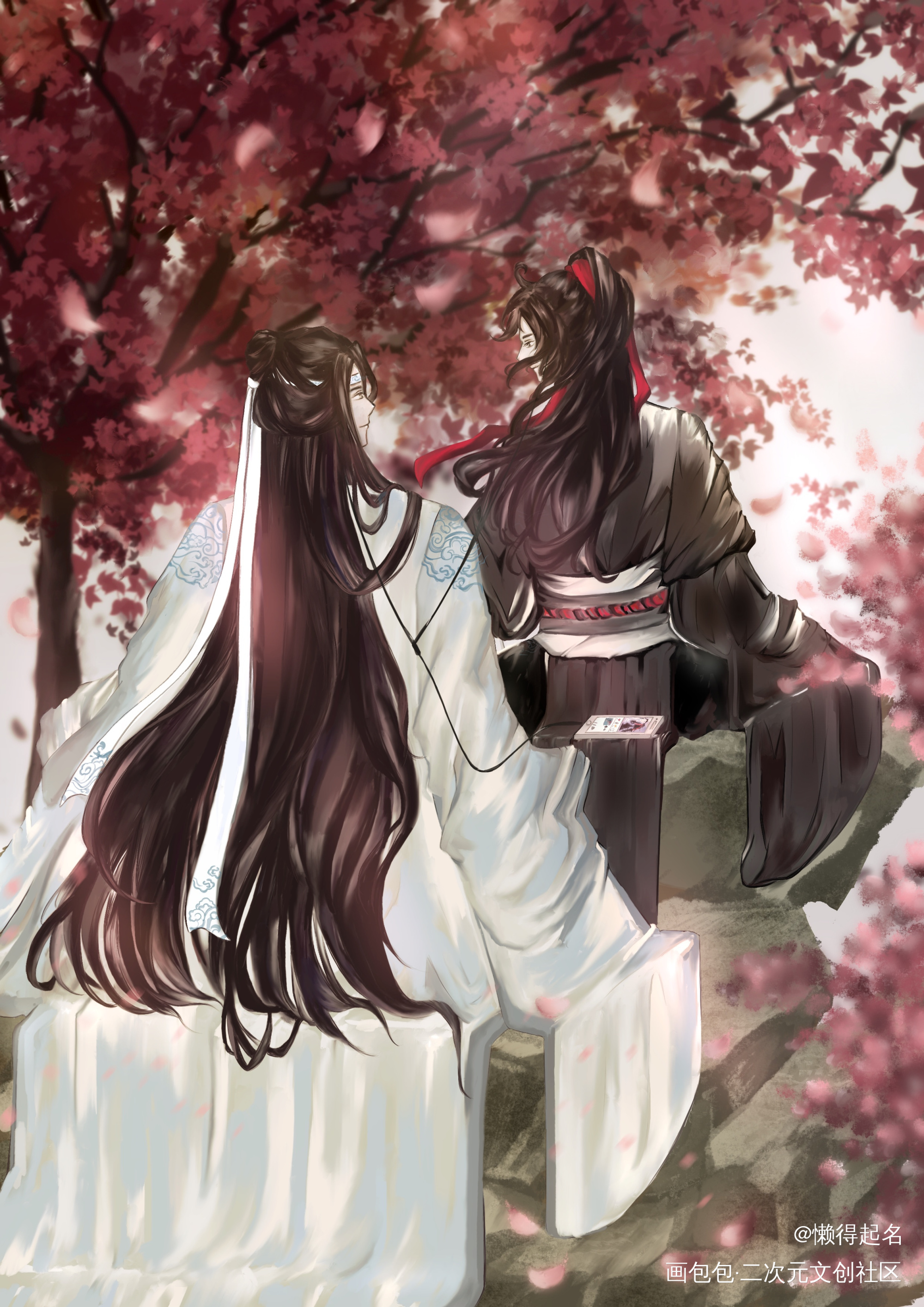 魔道祖师_魔道祖师忘羡绘画作品