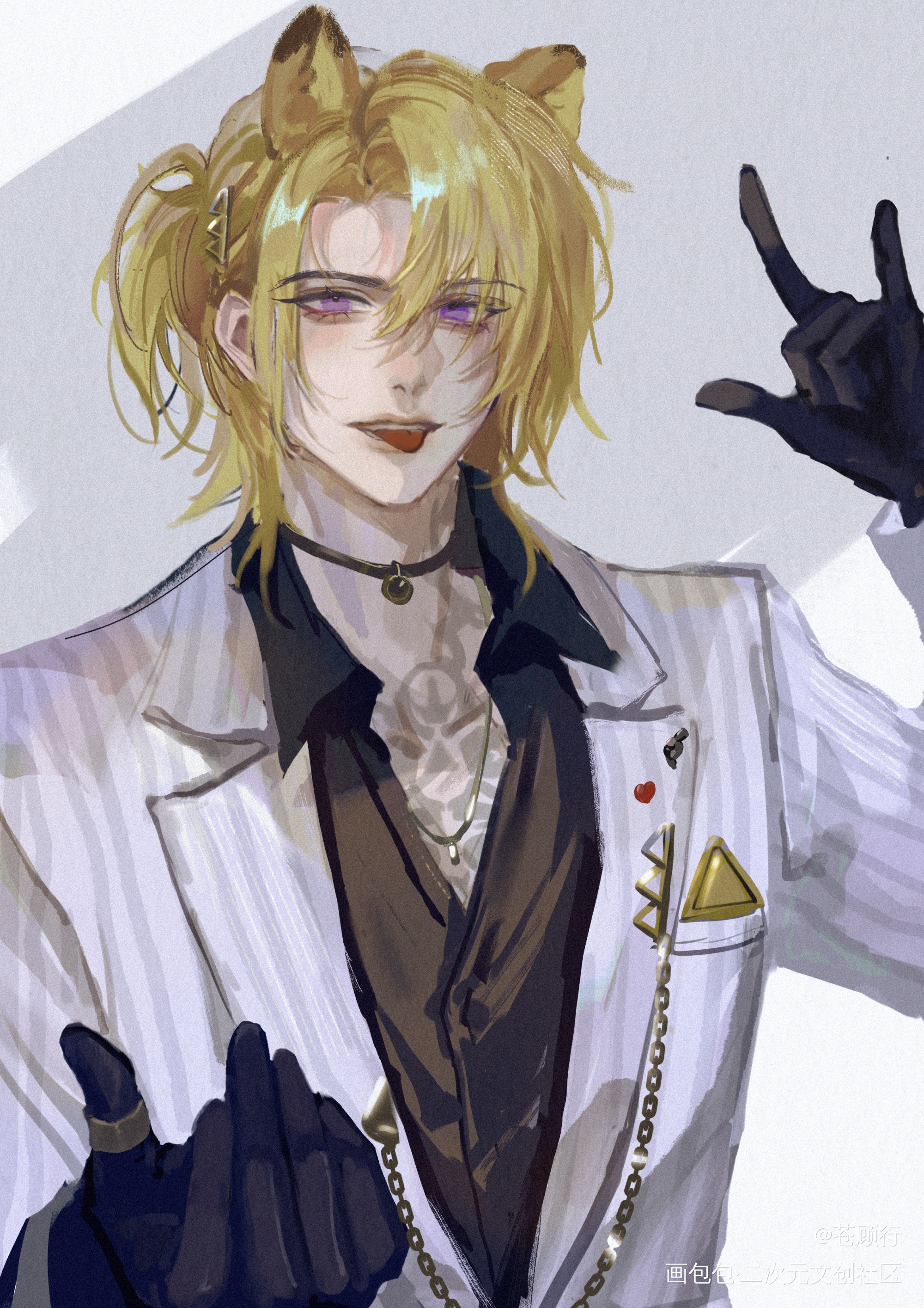 搞点男人_luxiemLucakaneshirovoxakuma绘画作品