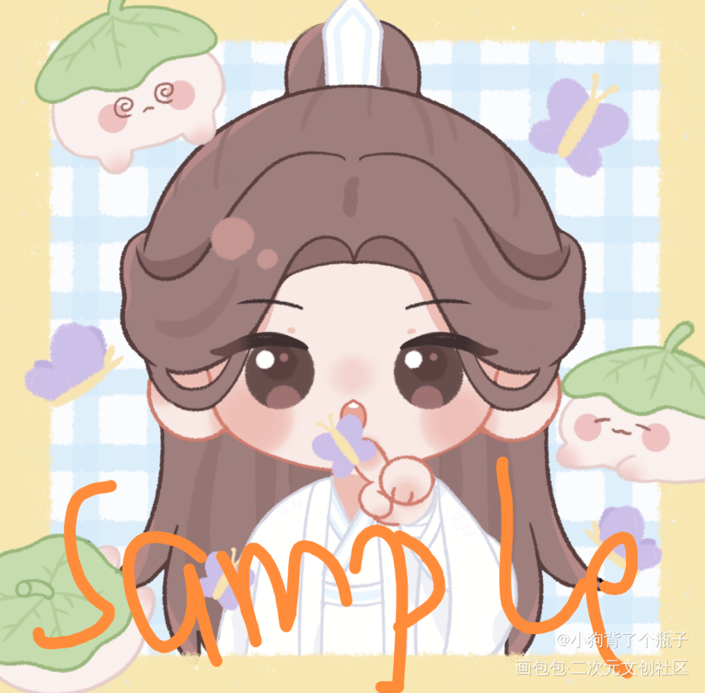 晚宁—_二哈和他的白猫师尊楚晚宁绘画作品