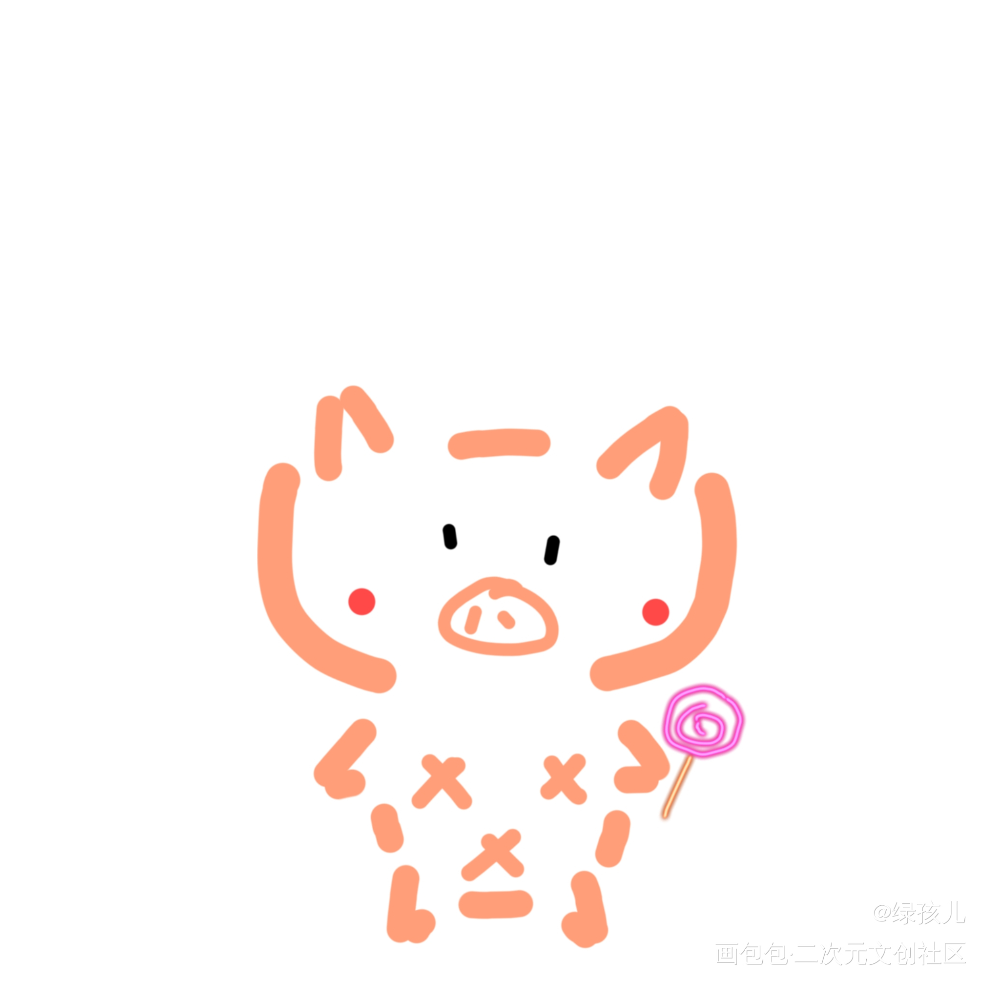 _摸鱼页绘画作品