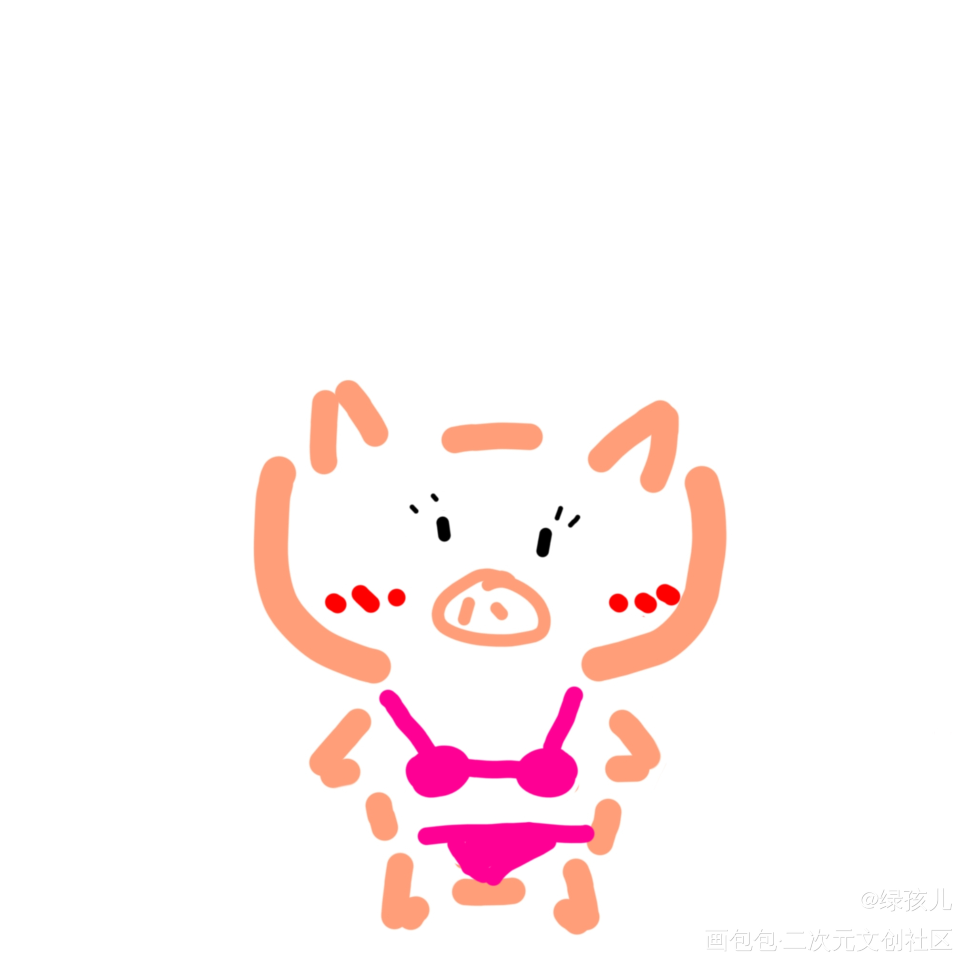 _摸鱼页绘画作品