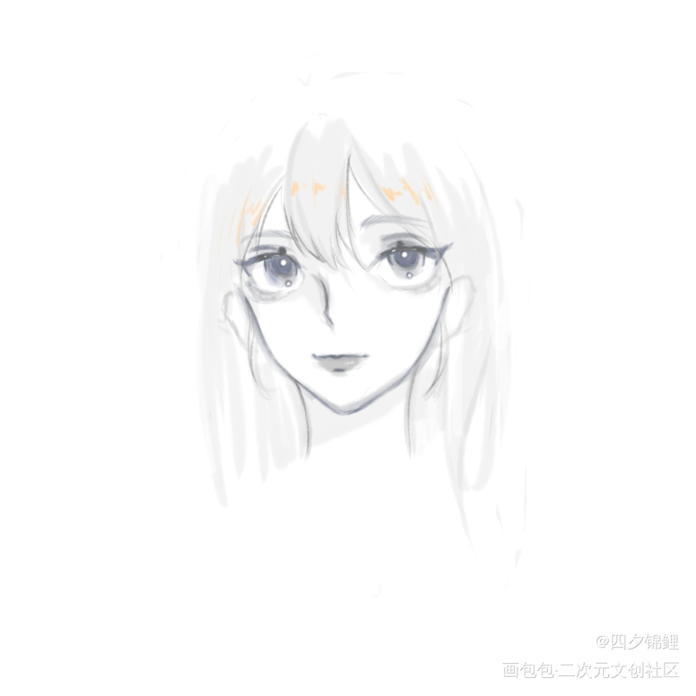 2选1_板绘涂摸鱼页板绘绘画绘画作品