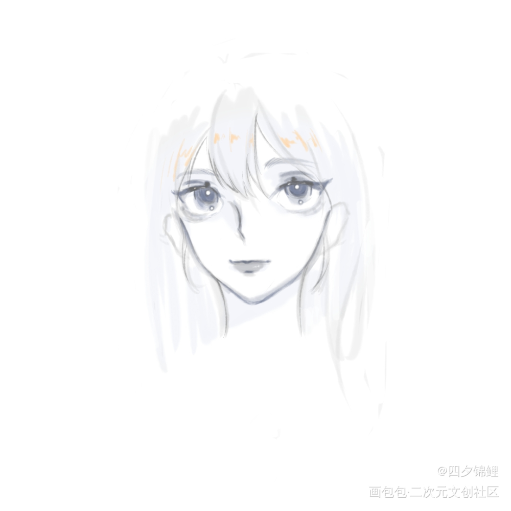 2选1_板绘涂摸鱼页板绘绘画绘画作品