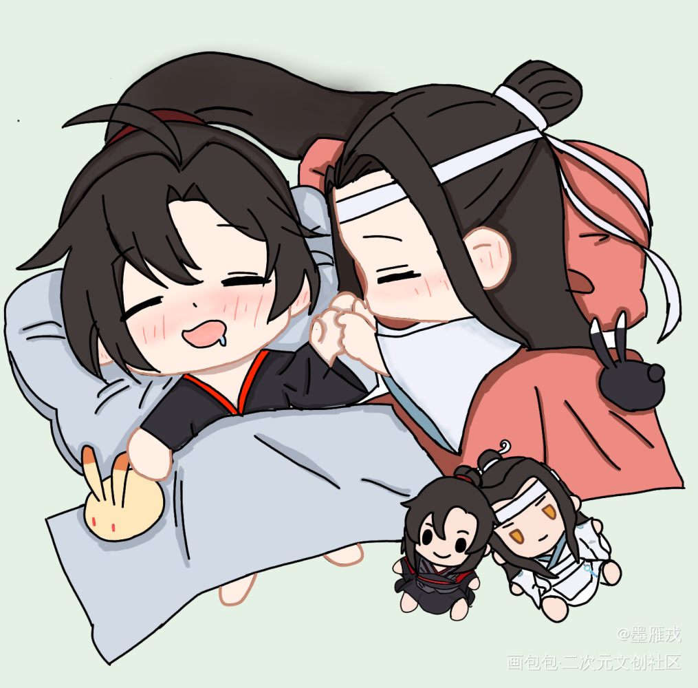 _魔道祖师绘画作品