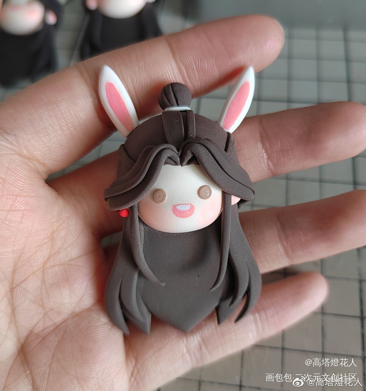 这对微博有抽奖(^-^)_天官赐福花怜绘画作品